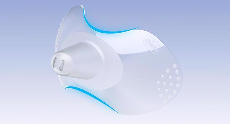 CHICCO Ochraniacze na sutki SkinToSkin silikonowe 2 szt. M/L - obrazek 5