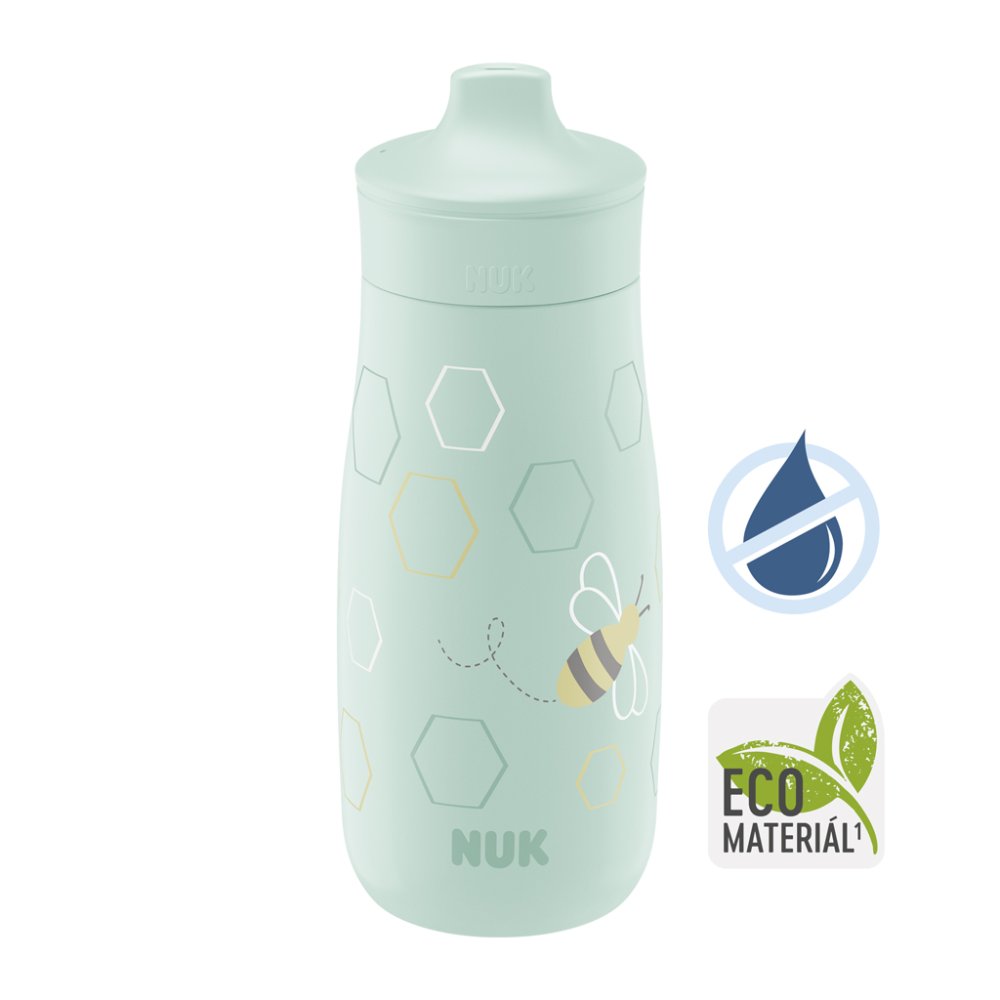 Borraccia NUK Mini-Me Sip - Verde 300 Ml, 9 Mesi+