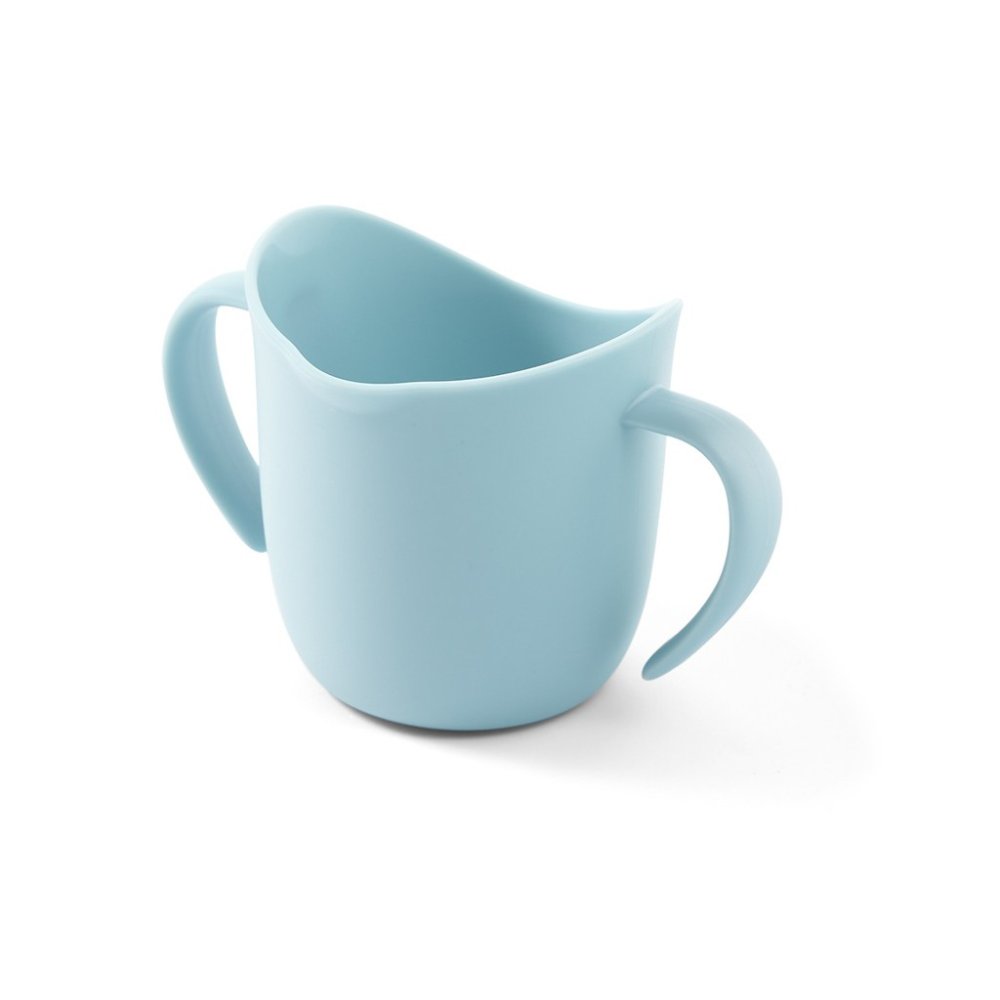 BABYONO Tazza Ergonomica Con Manici 120 Ml Azzurro 6m+