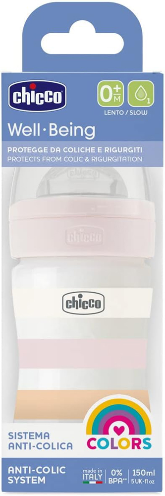 CHICCO Biberon Benessere Silicone 150 Ml Bambina