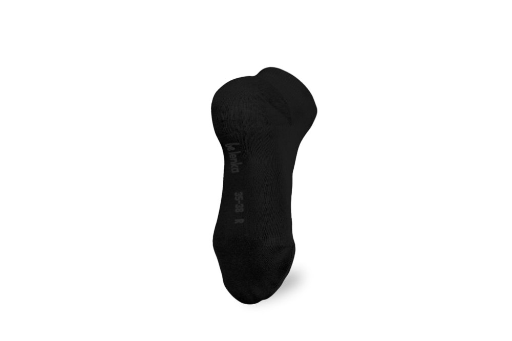 Barfußsocken – Low-Cut – Essentials – Schwarz – 3er-Pack 35-38 Black