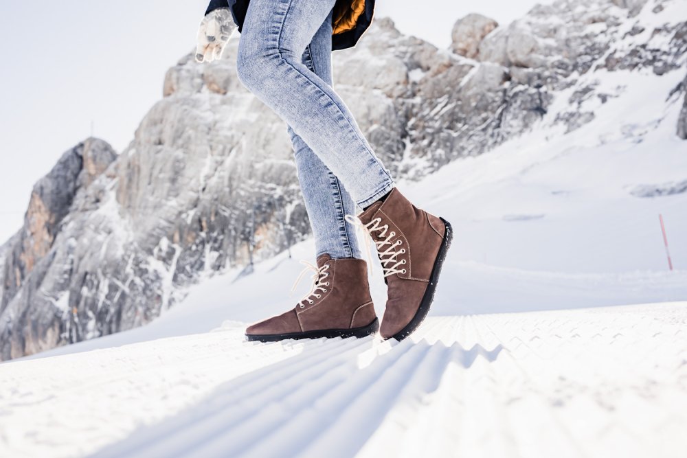 Zimné Barefoot Topánky Be Lenka Winter 3.0 - Chocolate 46 Brown