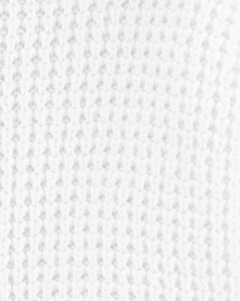Pull CARTER'S avec capuche et oreilles Blanc neutre 3m/taille. 62 – Image 3