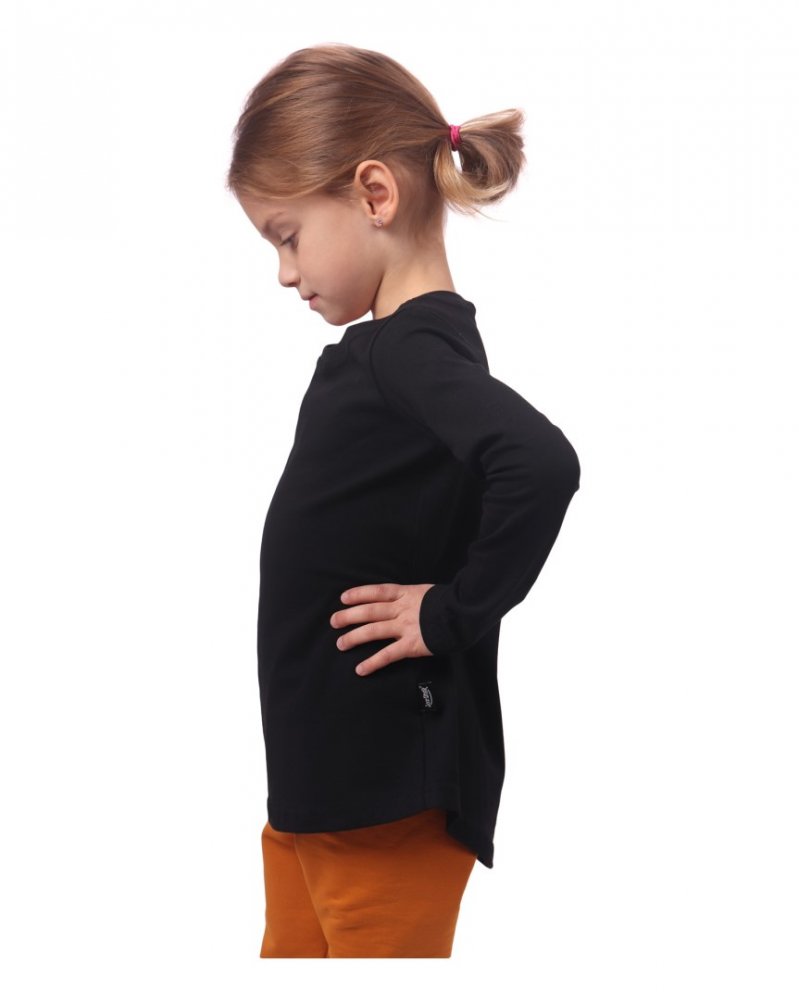 T-shirt manches longues pour filles, noir 122 – Image 6