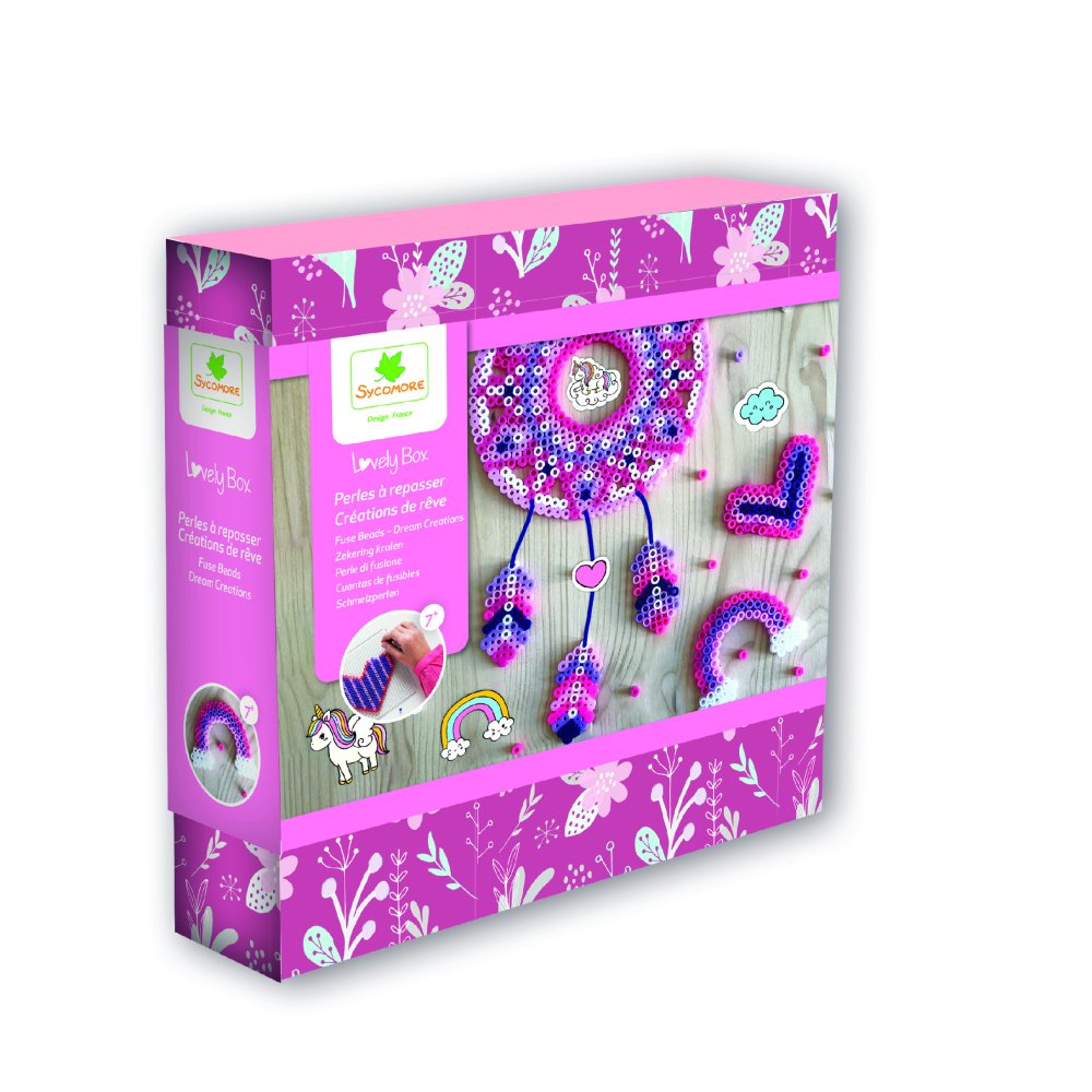 Lovely box - perline da stirare - acchiappasogni