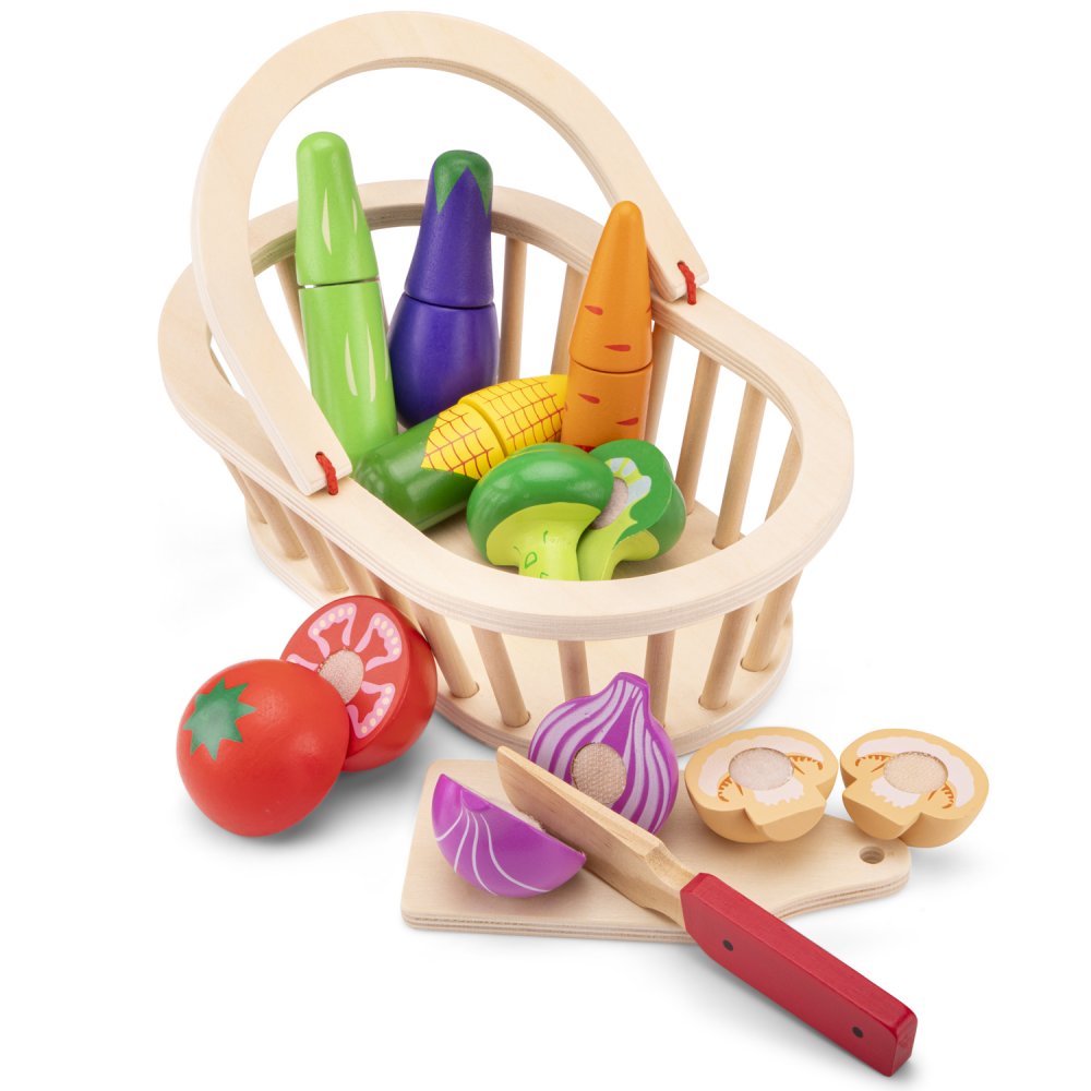 Set da taglio - cesto con verdure