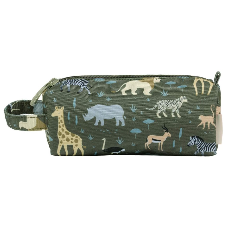 A Little Lovely Company - Astuccio per pastelli - Animali della savana