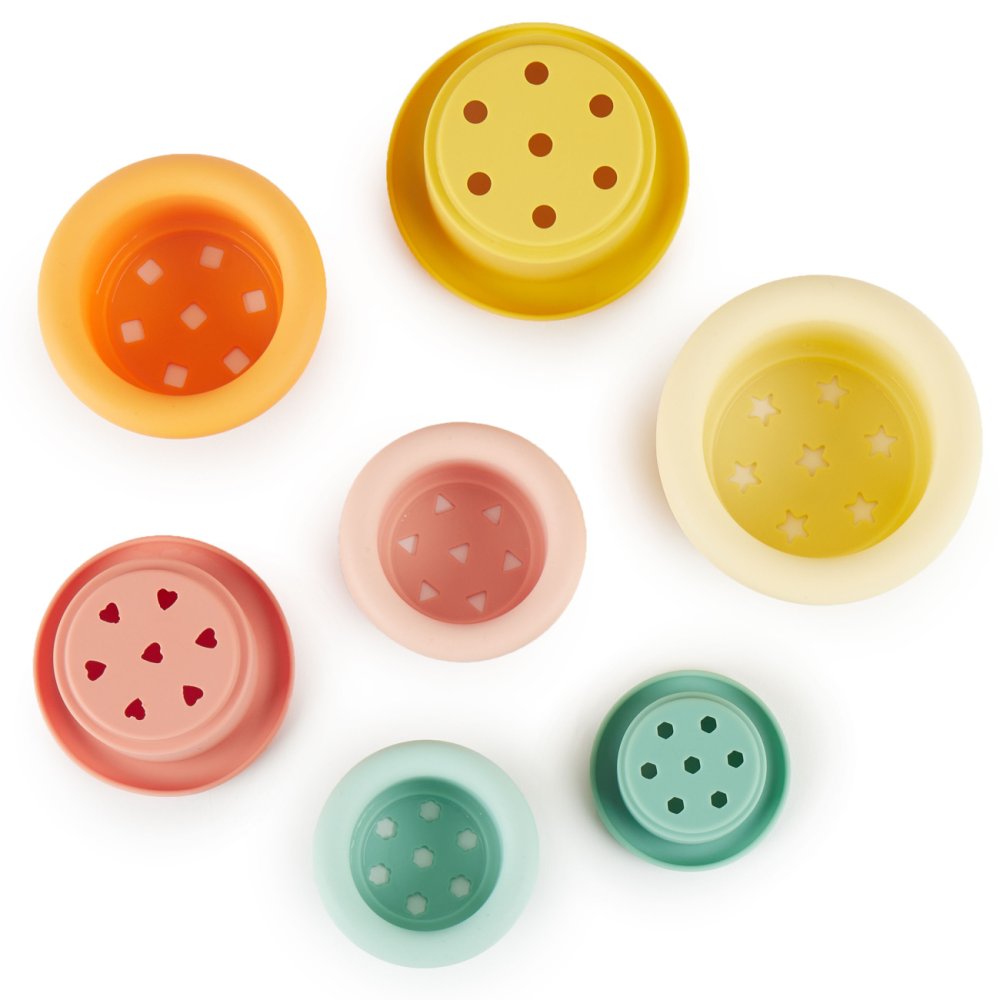 Bieco - Gobelets empilables en silicone - Tropical Vibes – Image 5
