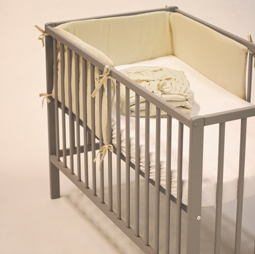 PETITE&MARS Paracolpi di protezione per culla TILLY Grigio Chiaro 180 cm - immagine 7