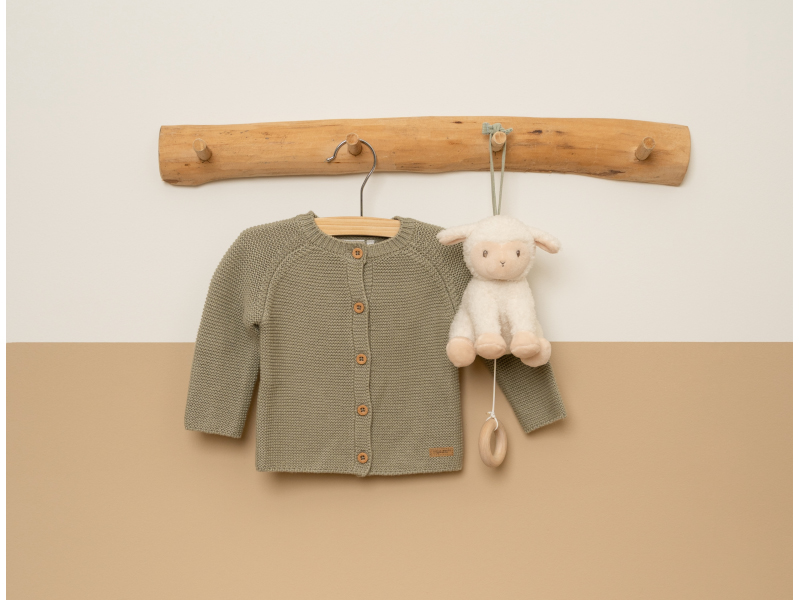 LITTLE DUTCH Ovečka hudební plyšová Farma (obrázek 4)