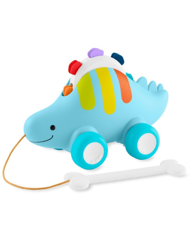 SKIPHOP Jouet musical à tirer 3-en-1 Eplore&More Dinosaure 12m+