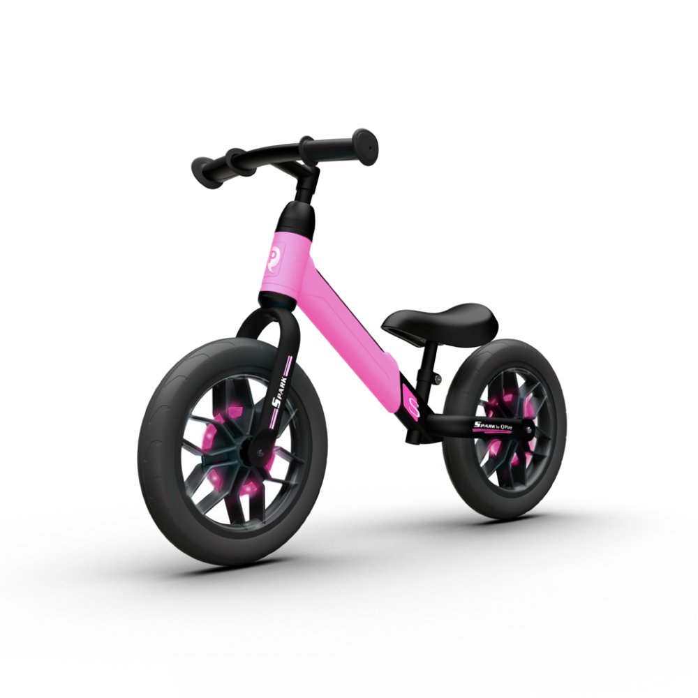 QPLAY Draisienne Spark Rose, âge 3 - 6 ans, jusqu'à 30 kg – Image 3