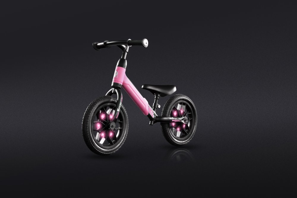 QPLAY Draisienne Spark Rose, âge 3 - 6 ans, jusqu'à 30 kg – Image 5