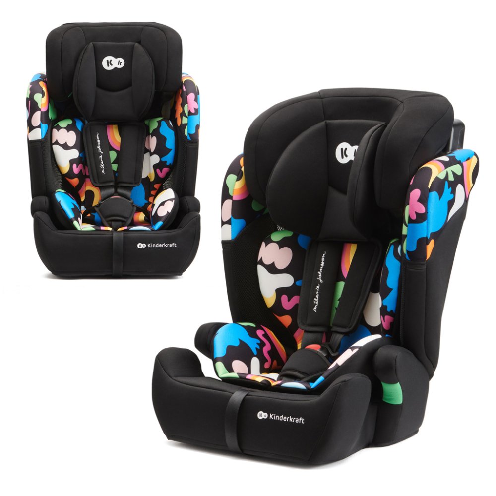 KINDERKRAFT Siège auto Comfort up i-Size Happy shapes (76-150 cm)