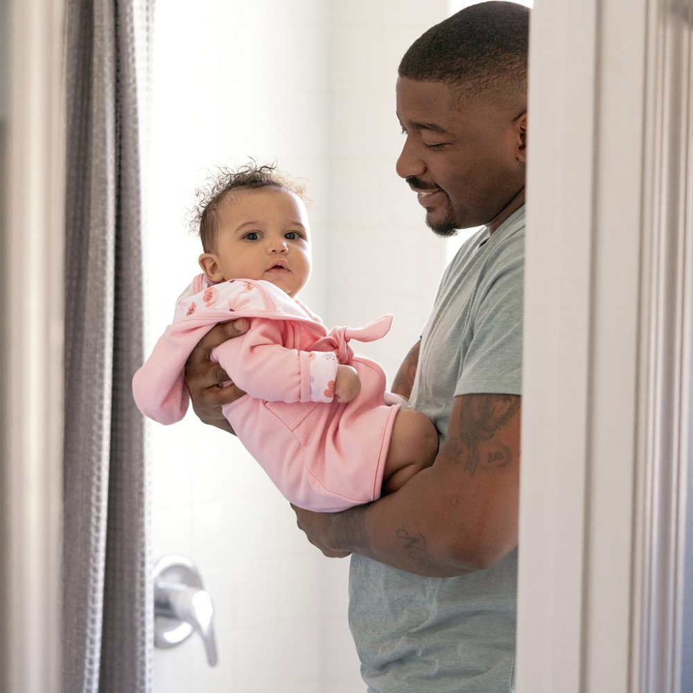 INGENUITY Bademantel mit Kapuze Clean & Cuddly™ Posy™ – Bild 4