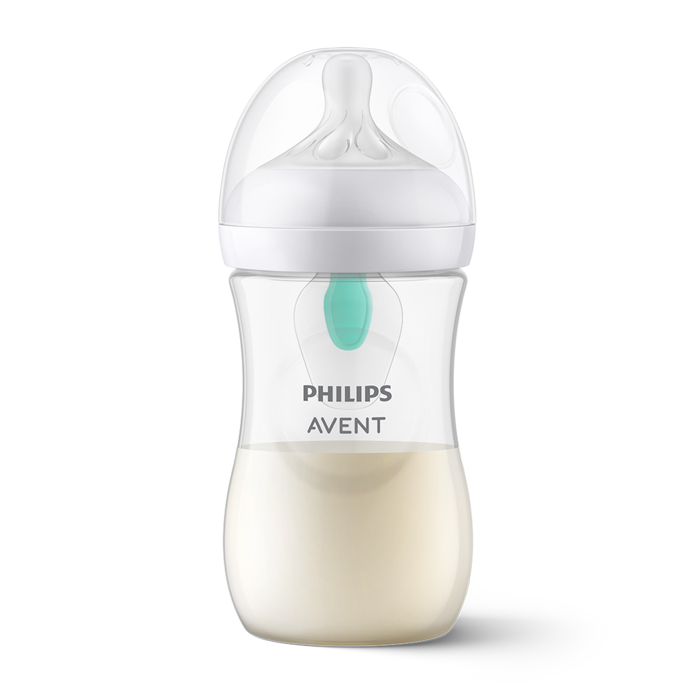 Philips AVENT Natural Response cumisüveg AirFree szeleppel 260 ml, 1 hónapos kortól + PETITE&MARS ajándék tálka 6 hónapos kortól - Image 3