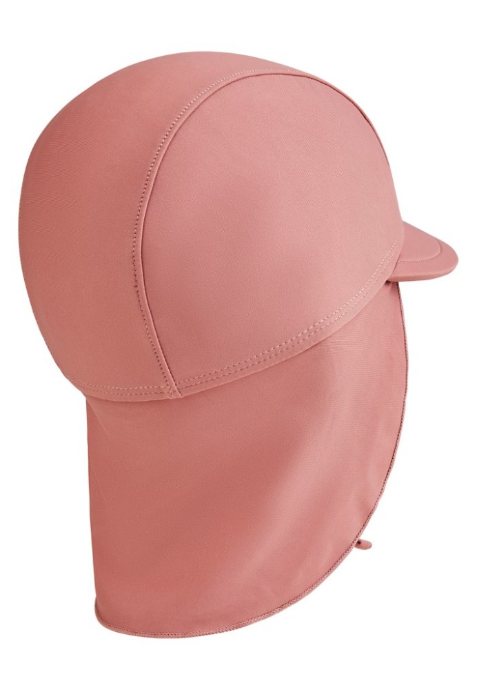 STERNTALER Casquette de bain avec protection de la nuque à nouer avec filtre UV 50+ rose fille 47 cm-9-12 – Image 3