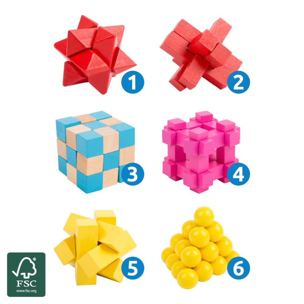 small foot Buntes Geduldsspiel 1 Stk.