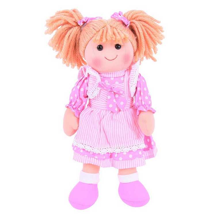 Bigjigs Toys Lalka szmaciana Anna 34 cm