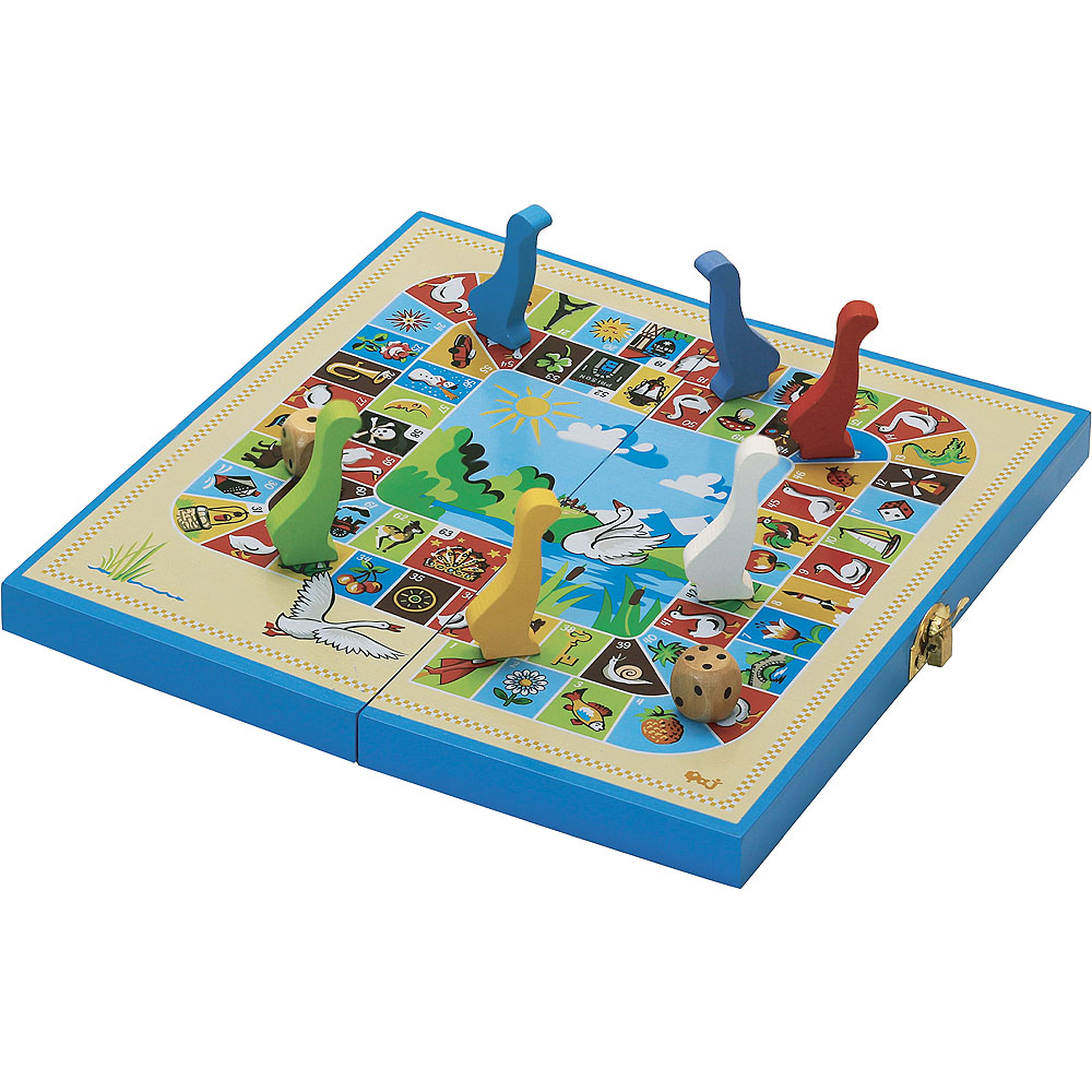 Jeujura Custodia in scatola pieghevole di legno