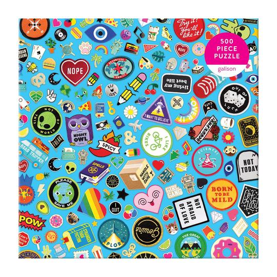 Galison Puzzle Lustiger Stil 500 Teile – Bild 2