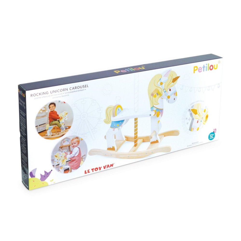 Le Toy Van Petilou Licorne à bascule en bois – Image 5