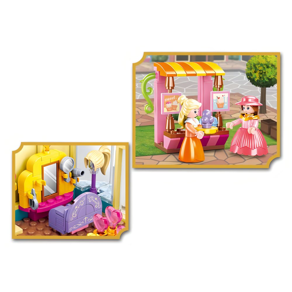 Sluban Village M38-B0906 Salón de Belleza de Época - Imagen 3