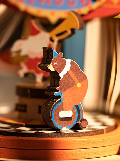 RoboTime 3D fa kirakó játékdoboz Karnevál naplementekor - Image 7