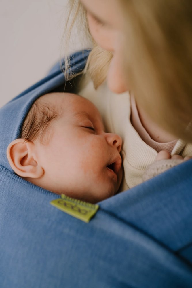 BOBA Babahordozó / kendő Classic Wrap - Navy Blue - Image 3