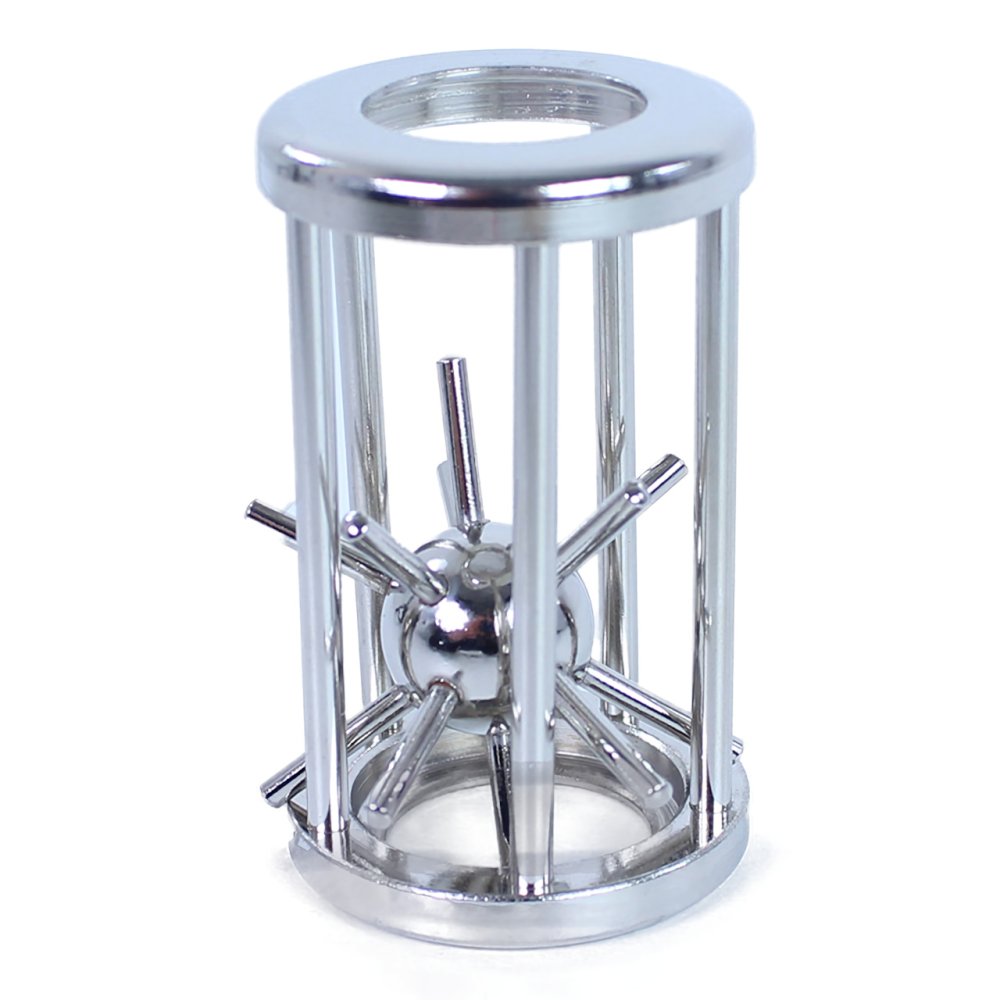 Casse-tête Hérisson dans une cage en métal