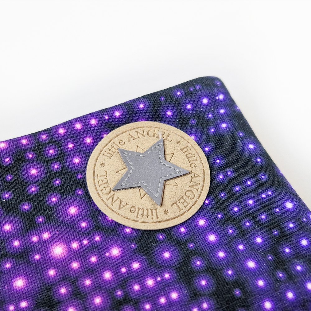 Outlast®-tal bélelt nyakmelegítő - neon pöttyös/fekete UNI - Image 2