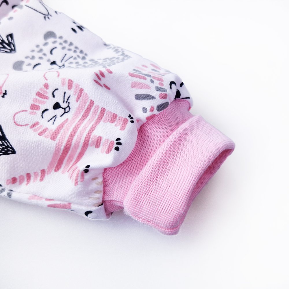 Tutina foderata DR Outlast® - leoni bianchi/baby rosa 56 - immagine 3