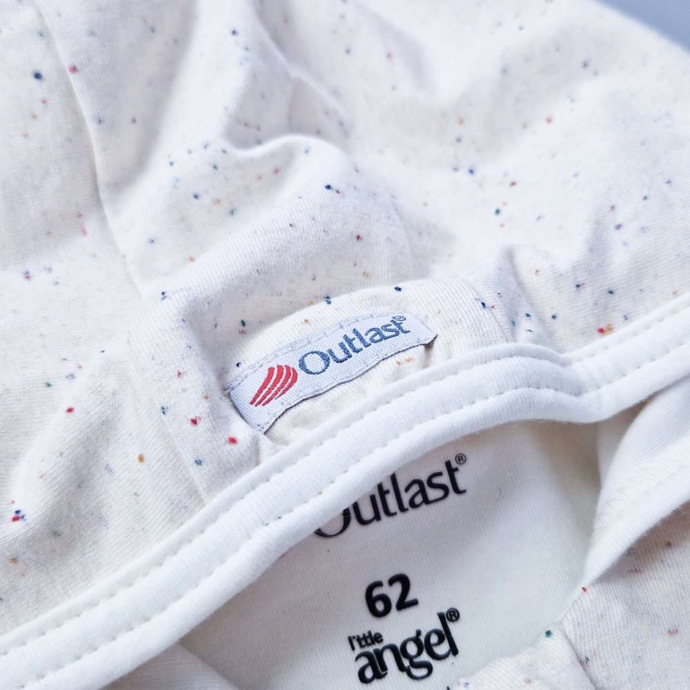 DR Outlast® béléssel ellátott overall - krémszínű színes pöttyök/fehér kávé 68 - Image 6