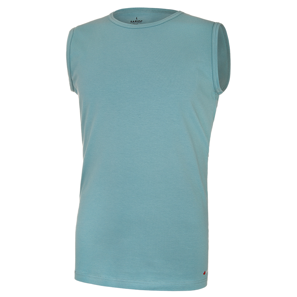 Camiseta de hombre sin mangas fina Outlast® - liquen oscuro L