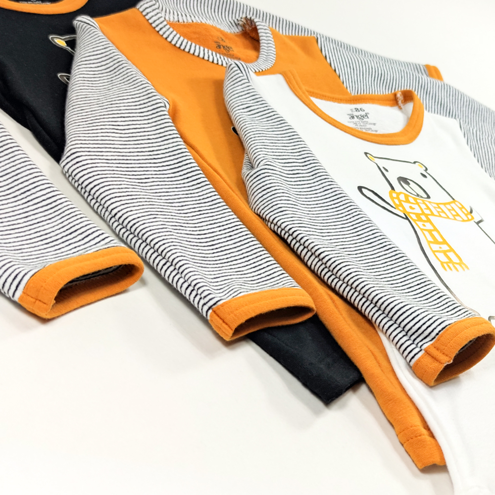 T-shirt toboggan image DR Outlast® - blanc-ours/rayure 86 – Image 3