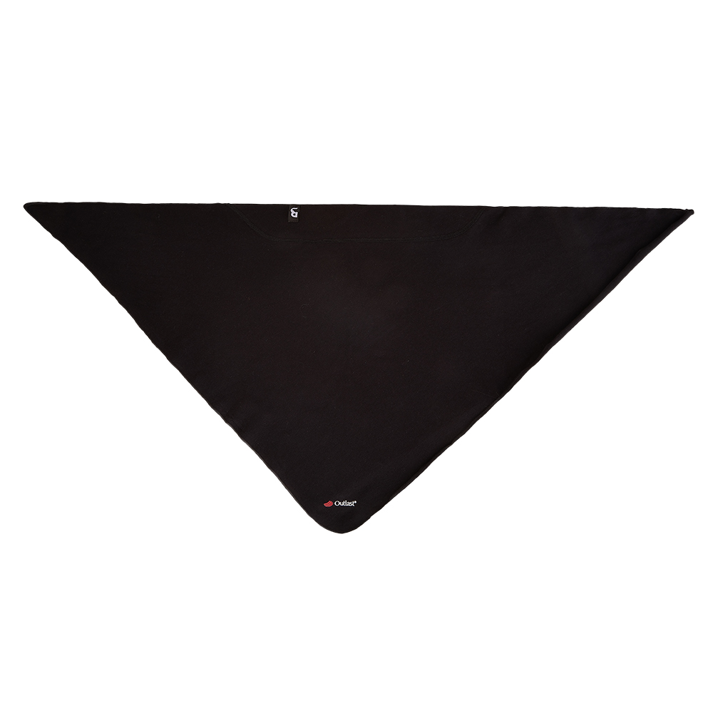 Fazzoletto a tre punte sottile Outlast® - nero - immagine 4