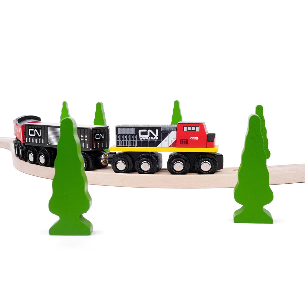 Bigjigs Rail CN nákladní vlak + koleje (obrázek 8)