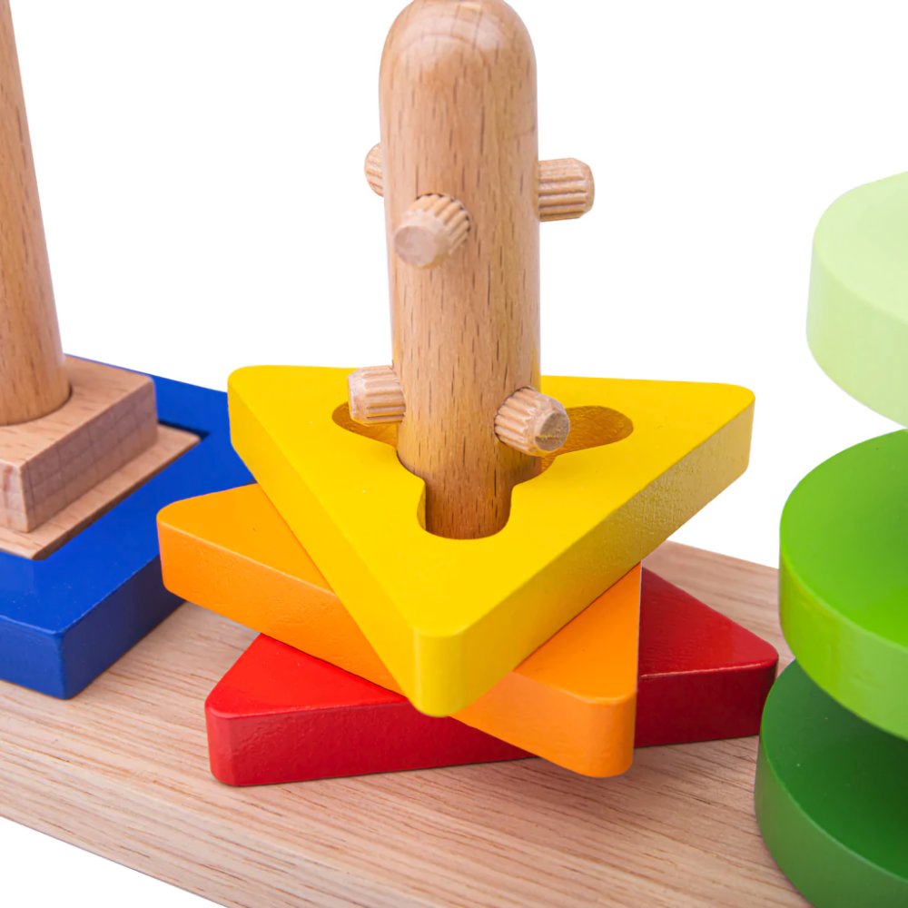 Bigjigs Toys Nasaď a otoč (obrázek 5)