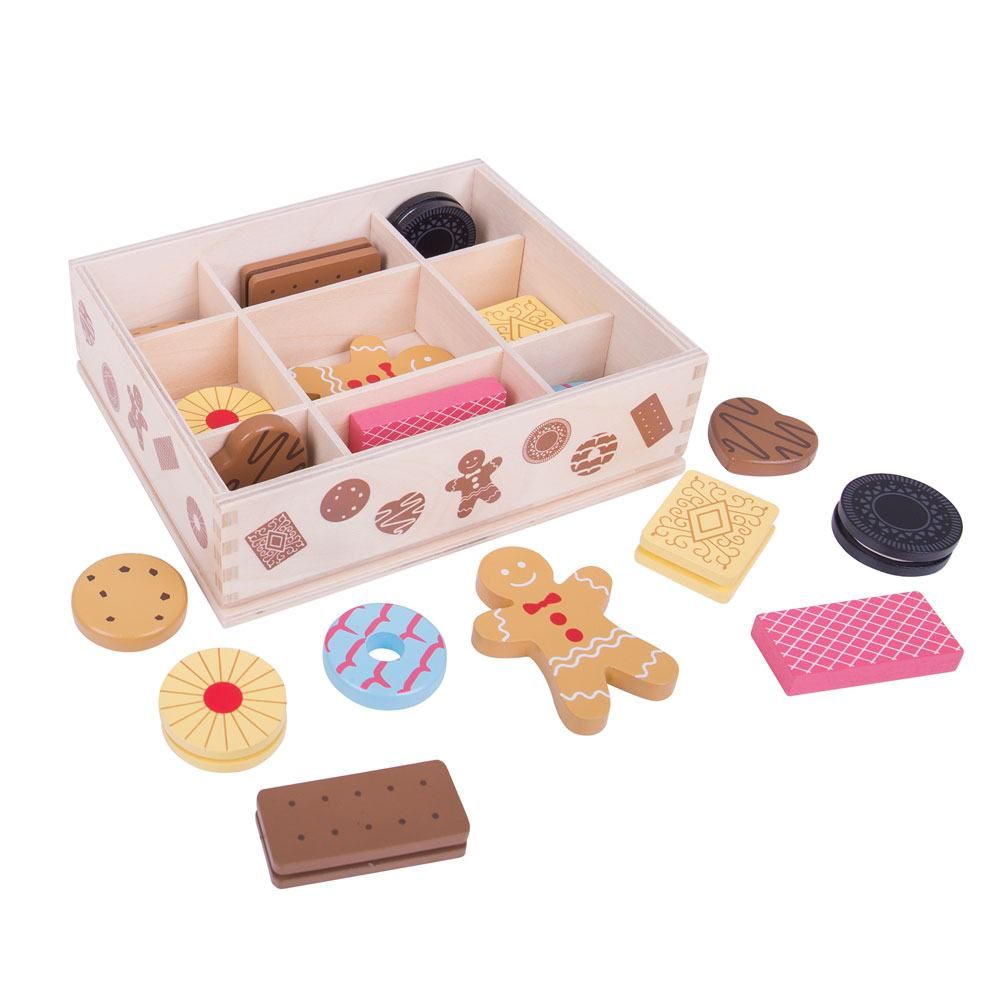 Bigjigs Toys Box s dřevěnými sušenkami (obrázek 7)