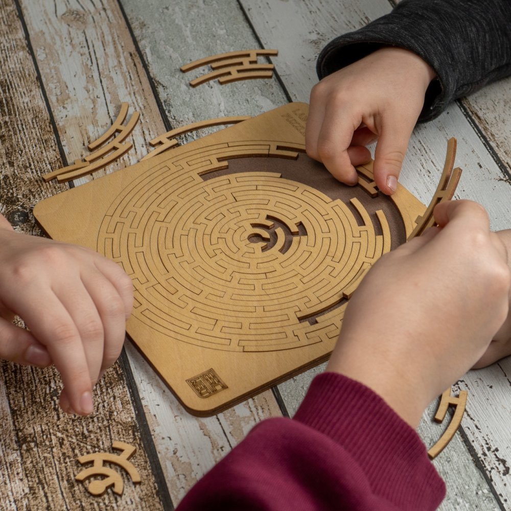 EscapeWelt Dřevěné puzzle Labyrint (obrázek 6)
