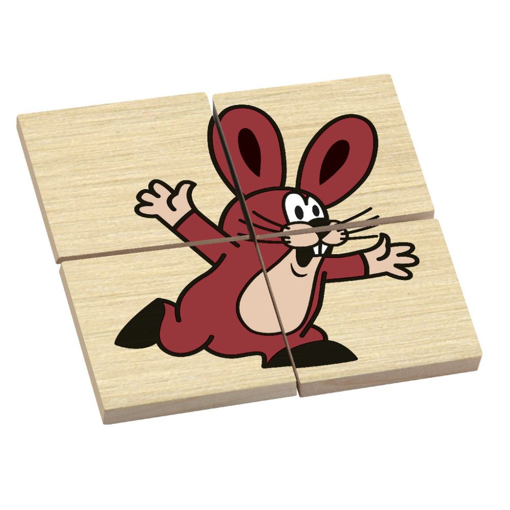 Detoa Dřevěné puzzle Krtek (obrázek 5)