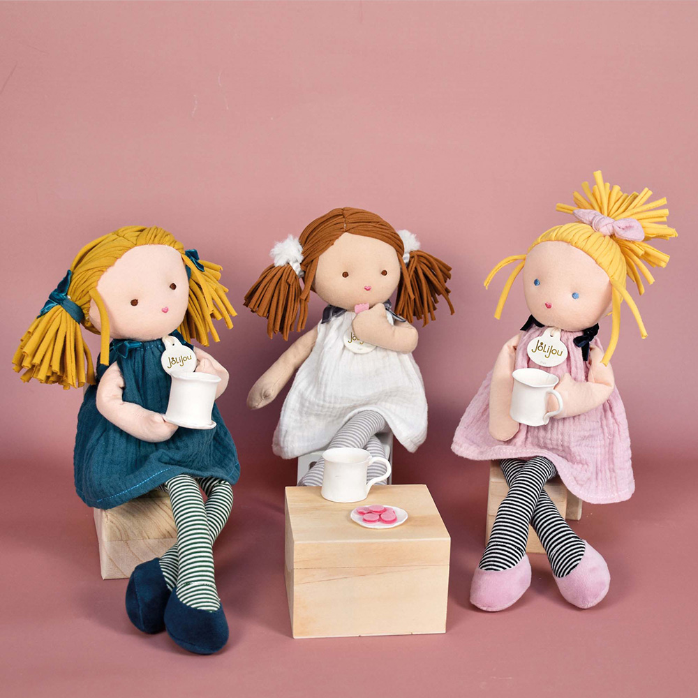 Doudou Jolijou Panenka Inés 30 cm (obrázek 5)