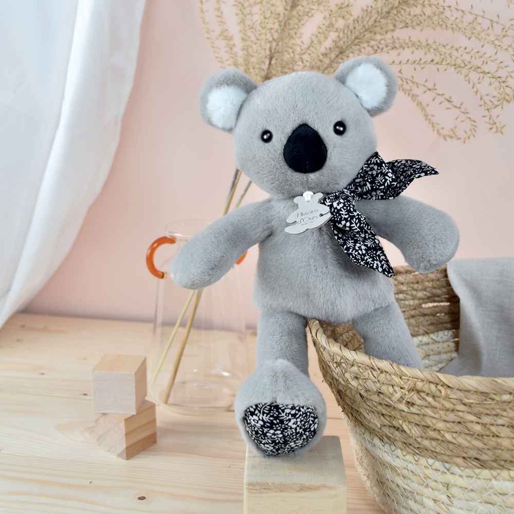 Doudou Histoire d´Ours Plyšový kamarád medvídek koala 25 cm (obrázek 5)