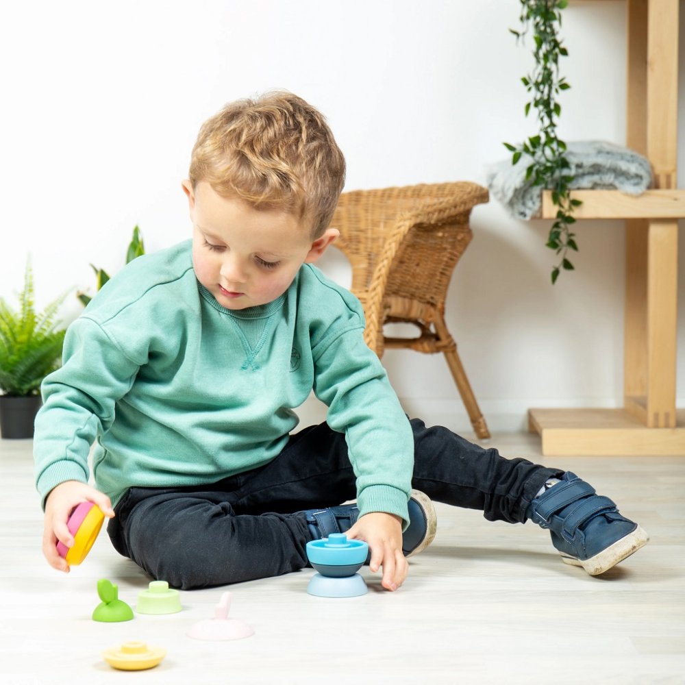 Bigjigs Toys Stohovací jablko a hruška (obrázek 7)