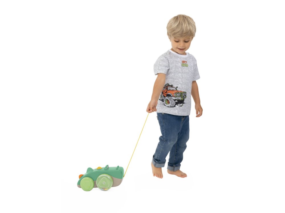 CHICCO Trekspeelgoed Krokodil Eco+ 12m+