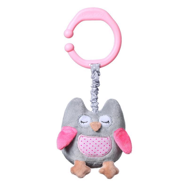 BABYONO C-ring Vibrating Toy Owl Sofia Pink