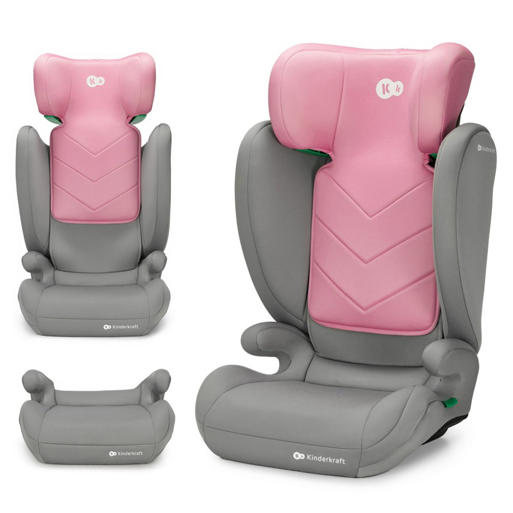 KINDERKRAFT Autosedačka I-Spark I-Size 100-150 Cm Pink