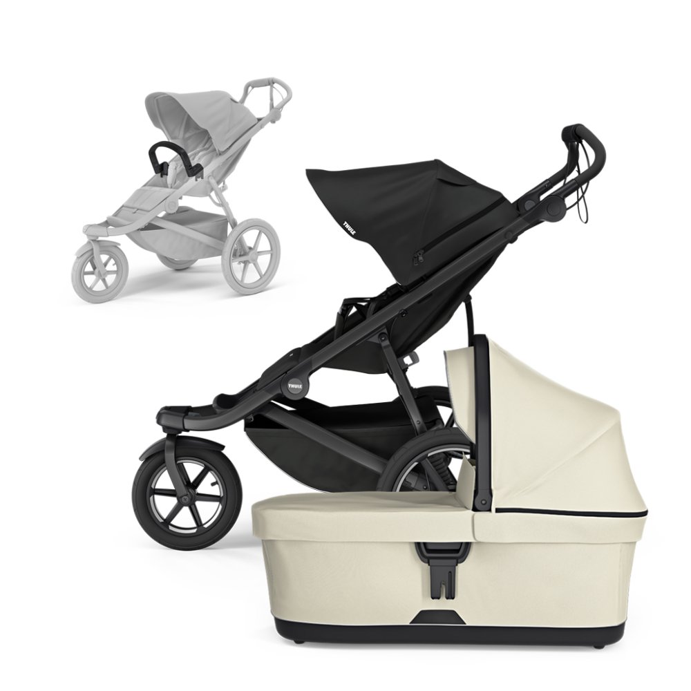 Passeggino THULE Urban Glide 3 Nero/Soft Beige Set M