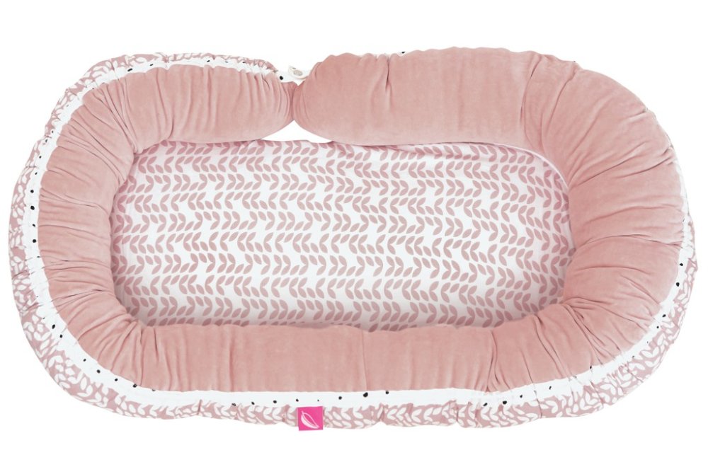 MOTHERHOOD Baby Nest And Junior Pillow 2 In 1 Pink Classics New