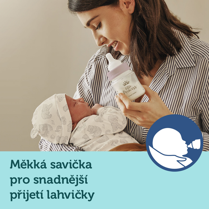 CANPOL BABIES Ajándékkészlet újszülötteknek Royal Babarózsaszín